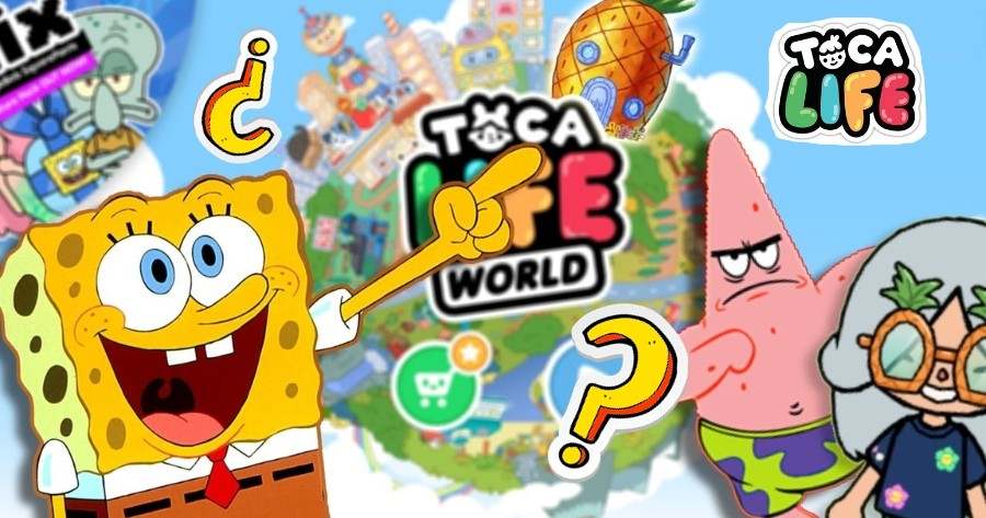 Who Would You Be In A Toca Life& SpongeBob Crossover? Your Design Choices Will Reveal It!